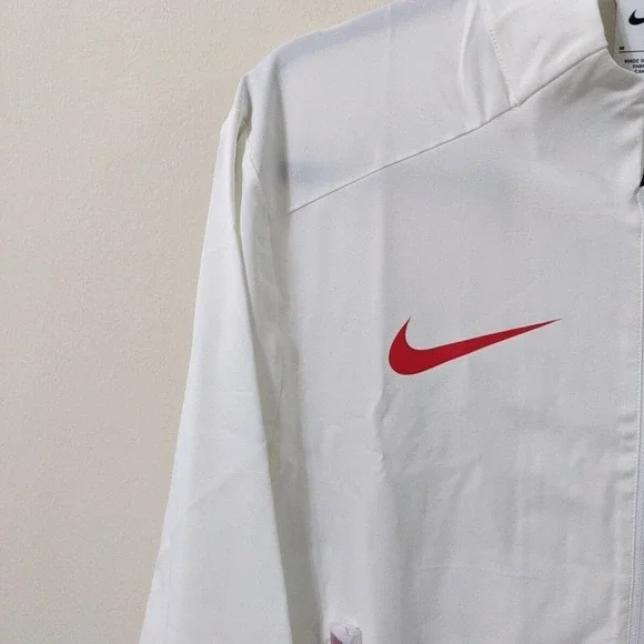 Men's Nike Bahrain International Team Pro Elite Jacket White CI6367-100 Size M - Picture 4 of 9